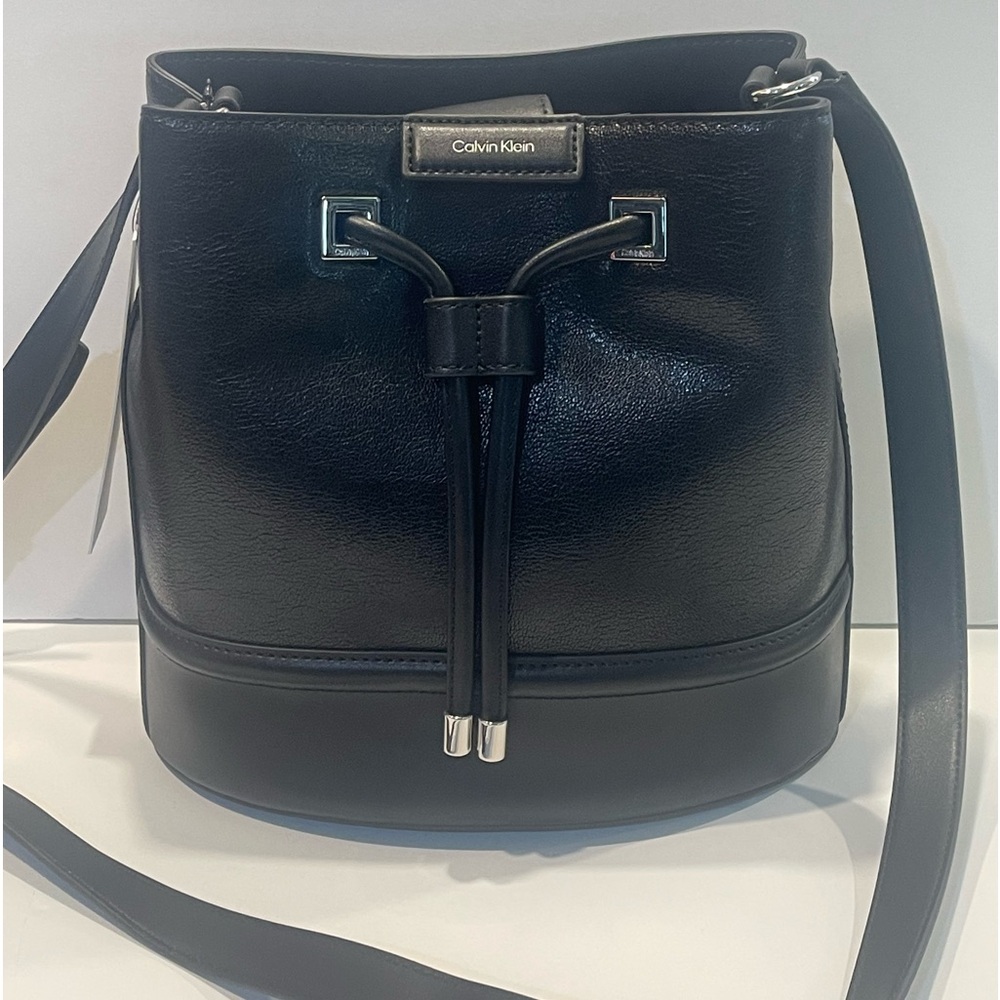 Calvin Klein Ash Draw String Adjustable Bucket Bag
